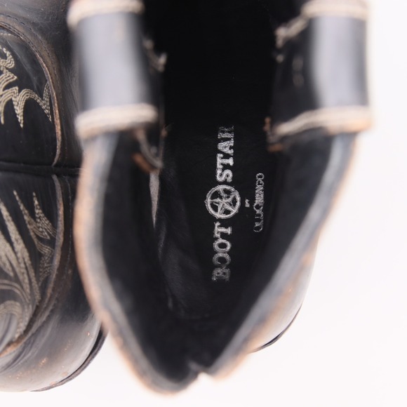 Boot Star by Old Gringo Sunset Black Distressed Western Boots Cowboy Size 6.5B - Picture 8 of 9